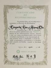 Certificado Kenko Patto